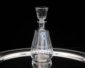 Vintage Baccarat Camus Cognac Decanter: Piccadilly Barware, Signed