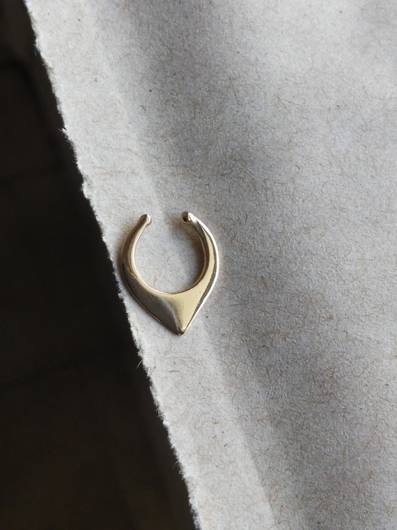 10k gold septum ring deals