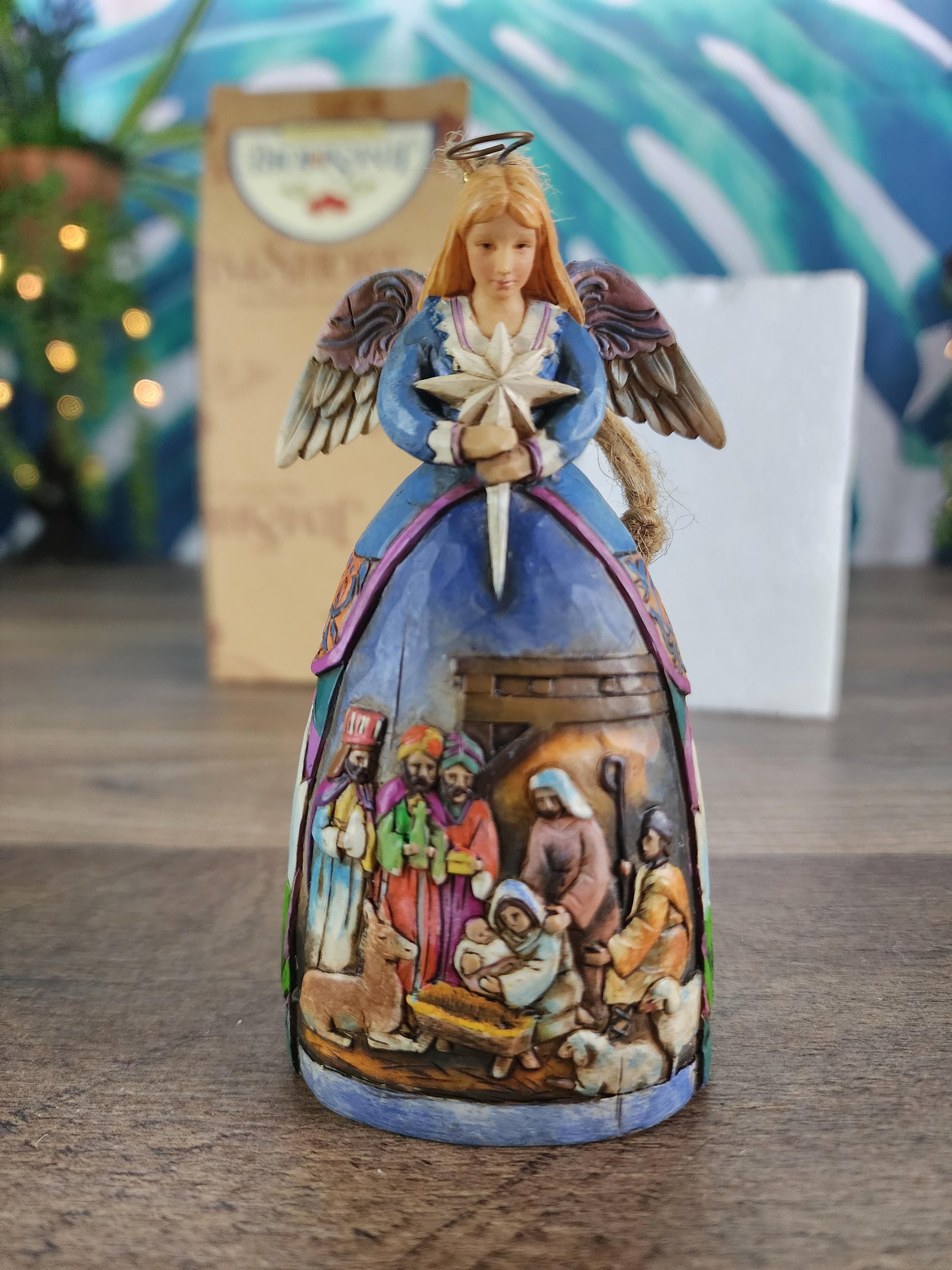 Amazon.com: Enesco Jim Shore Heartwood Creek Christmas Angel