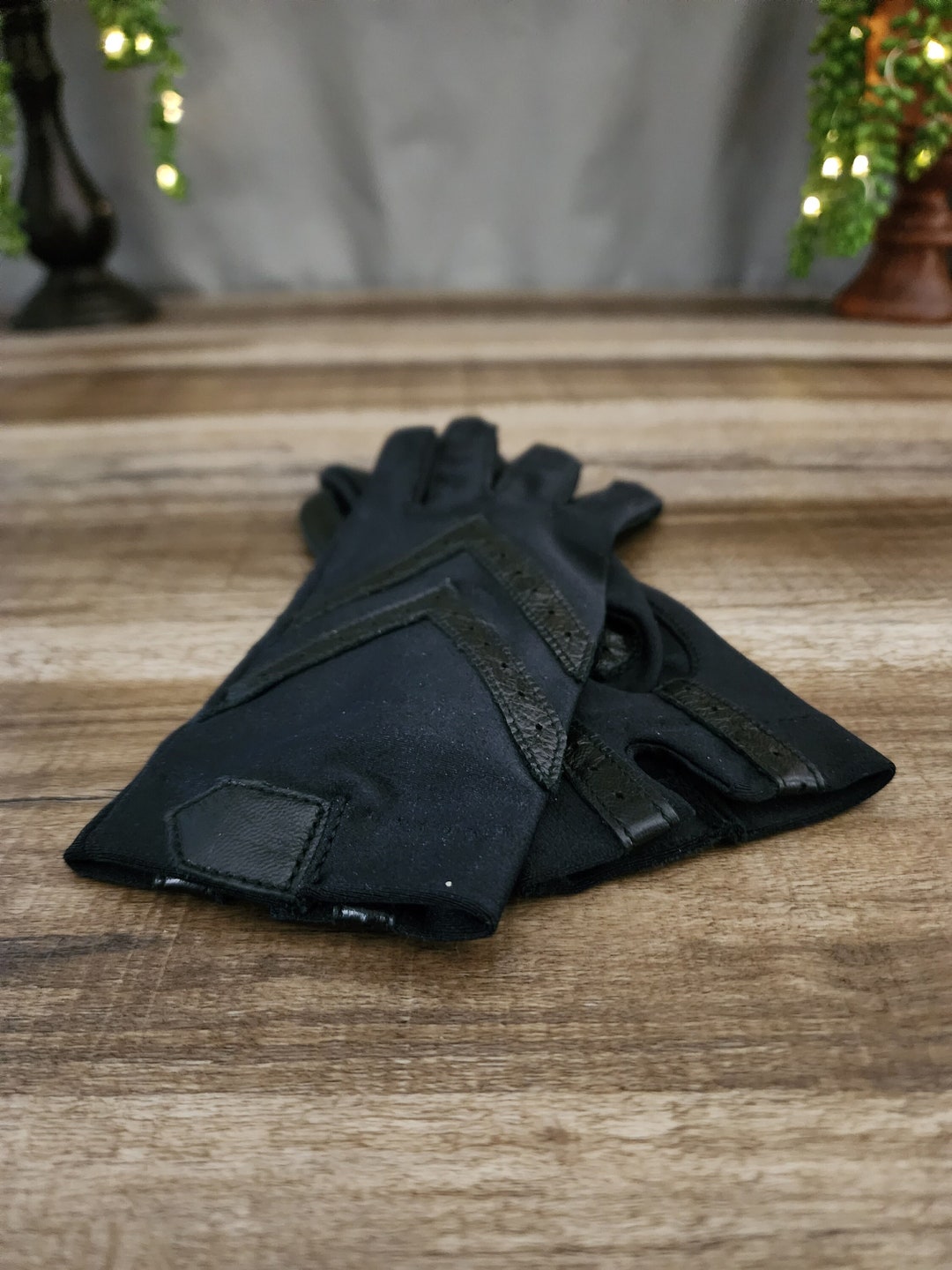 Black Driving Gloves Isotoner Women's Spandex Shortie Etsy