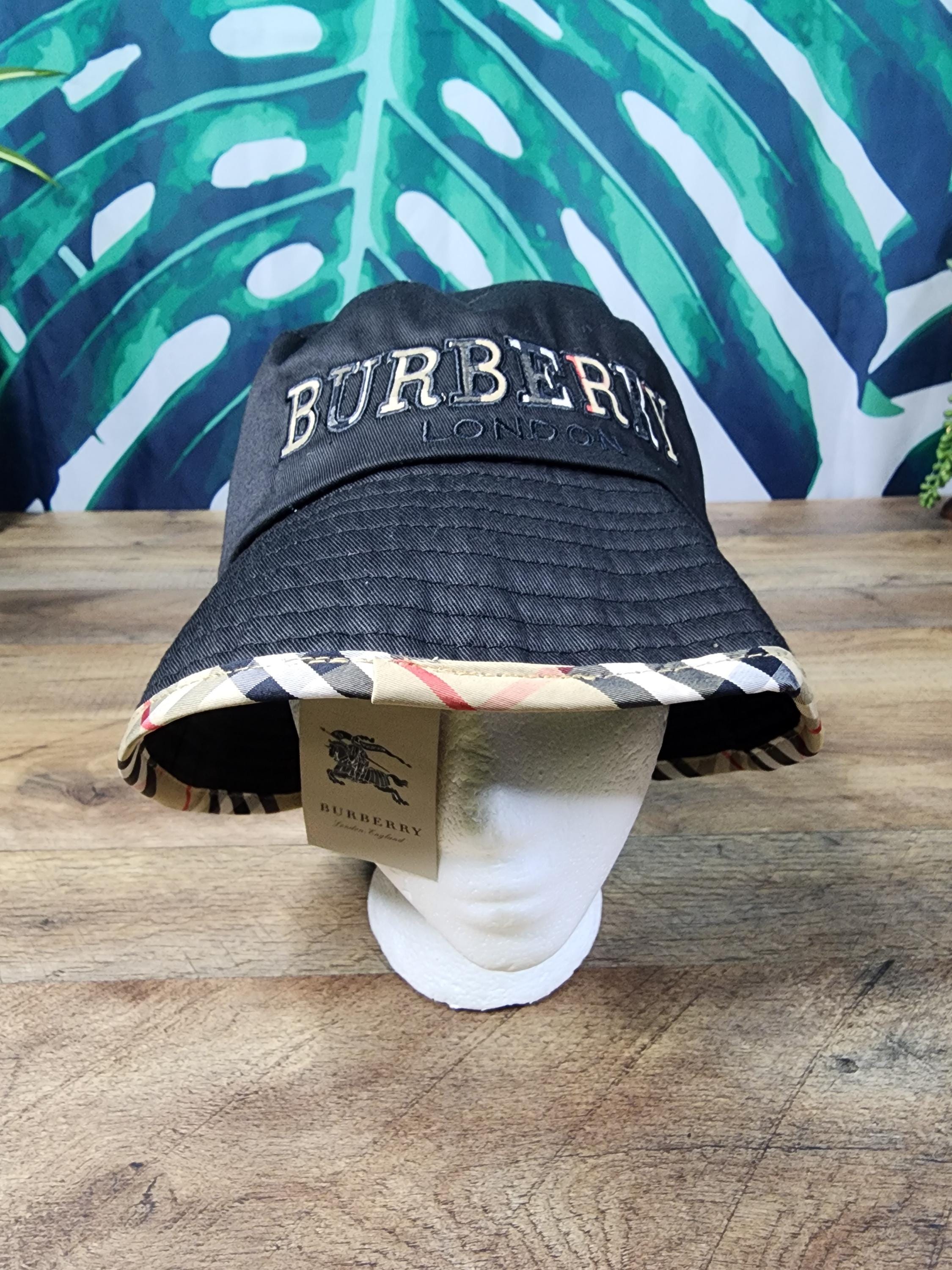 Burberry Bucket Hat - Etsy