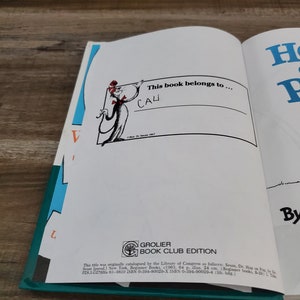 Hop on Pop Book by Dr. Seuss, The Simplest Seuss for Youngest Use, I Can Read It All By Myself Beginner Books, Cat in the Hat Books