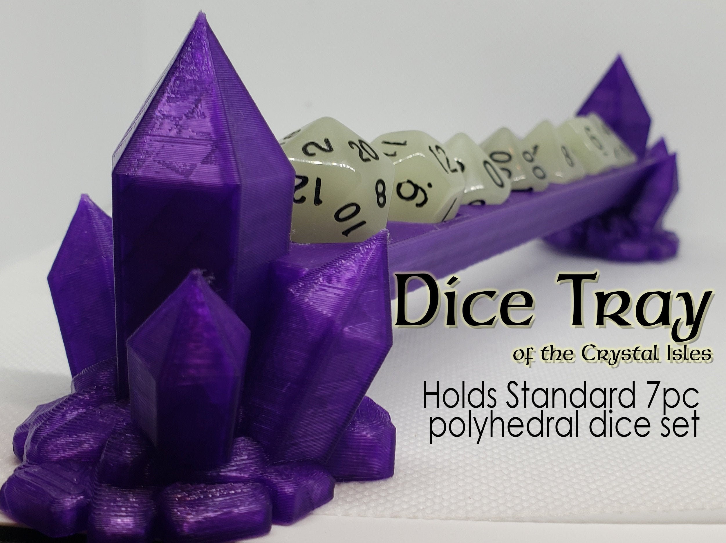 Toys & Games Kraken 14pc Dice Tray Dice holder Polyhedral Kraken