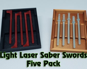 vintage Lightsaber Replacement – Star Wars 77-86 Action Figure Accessory (5-Pack)