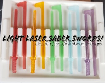 Vintage Star Wars Action Figure Light Saber - 10 Pack Replacement