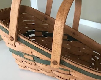 Longaberger 1991 Christmas Collection basket