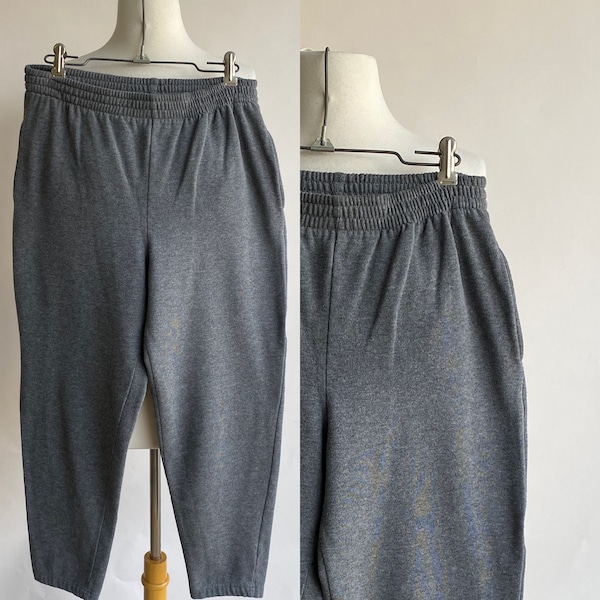 Vintage 2000's Sweatpants, Gray Petite Jennifer Moore Pants