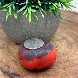 Extra Large Moroccan Handmade Resin Amber Bead, African Bead YS19