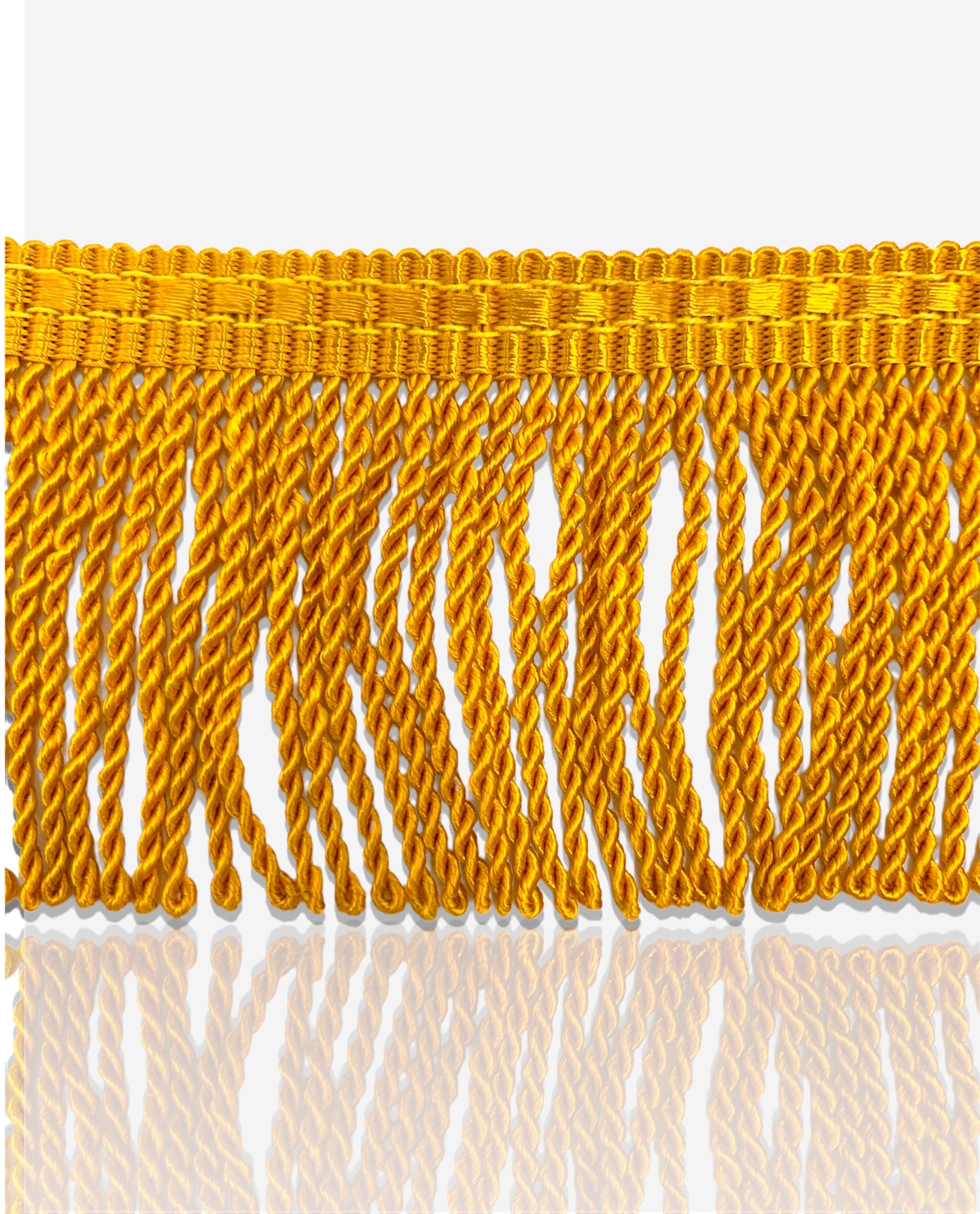 Nonmol Gold Fringe Trim Tassel Sewing Trim 6inch Width 10 Yards Long for Clothes Accessories Latin Wedding Dress DIY Lamp Shade Decoration (Gold),6