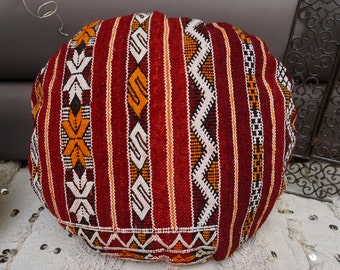 Moroccan Pillow, Kilim Pillow, Berber Pillow, Bohemian Cushion, Rug Pillow 03YL0414