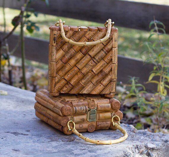 Items similar to Wine Cork Purse on Etsy