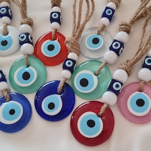 Evil Eye Wall Hanging,Door Decoration,Protection Gifts,New Home Gift,Evil Eye Home Decoration,Wall Art,Wedding FavorRear View Mirror Hanging