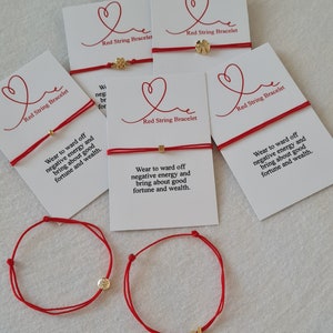 Red String Bracelet,Kabballah Bracelet,Good Luck Bracelet,Protection Bracelets,Bracelets for Couples ,Stacking Bracelet,Gift for Her