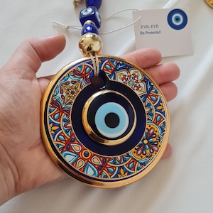 Evil Eye Wall Hanging,Door Decoration,Protection Gifts,New Home Gifts,Evil Eye Home Decoration,Wall Hanging,Nazar, House Protection