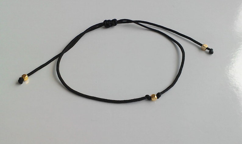 Silver bracelet,Gold bracelet,String bracelet Adjustable anklet,Friendship bracelet,Dainty bracelet,Silver anklet bracelet,Couple bracelet