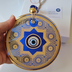 Evil Eye Wall Hanging,Evil Eye Decoration,Protection Gifts,New Home Gifts,Evil Eye Home Decoration,Wall Hanging,Nazar, House Protection