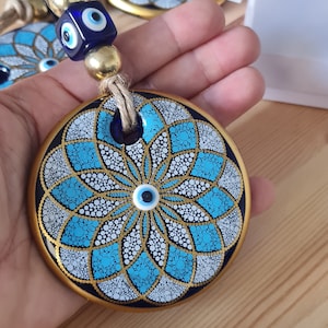 Evil Eye Wall Hanging,Christmas Gift,Protection Gifts,New Home Gifts,Evil Eye Home Decoration,Wall Hanging,Nazar, House Protection