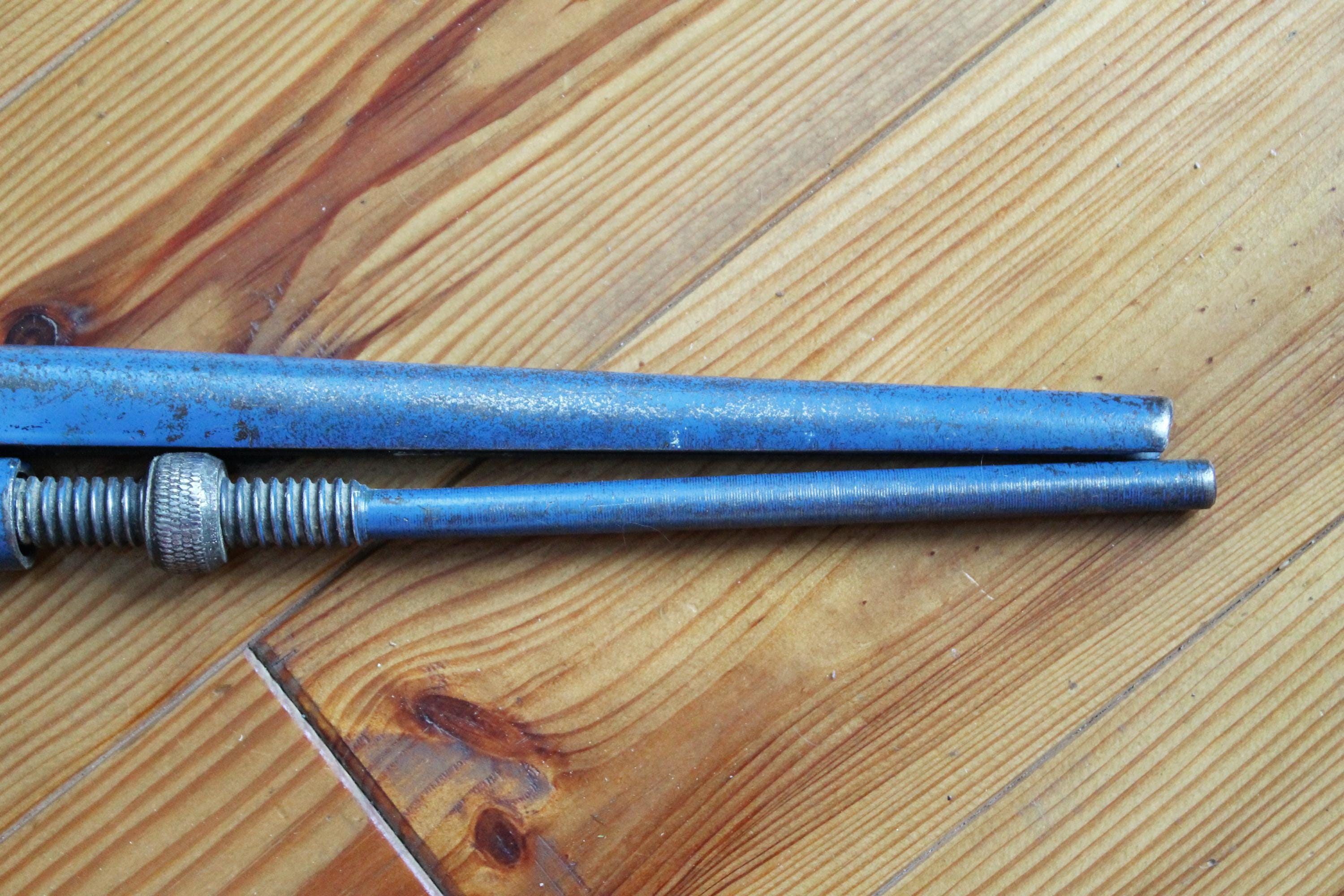 Vintage Old USSR Wrench - 15.7 Inches - Made in Soviet Union in