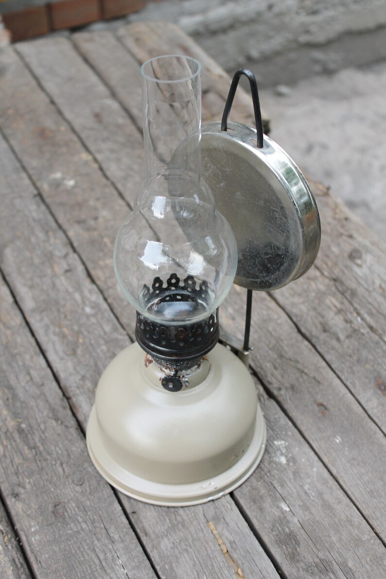 Vintage olie lampgas lampbenzine lampUSSR Vintage Etsy Nederland