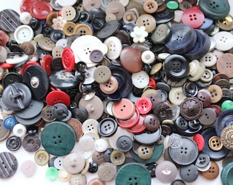 BUTTONS. USSR vintage. A lot of buttons from USSR era. Countless - 1