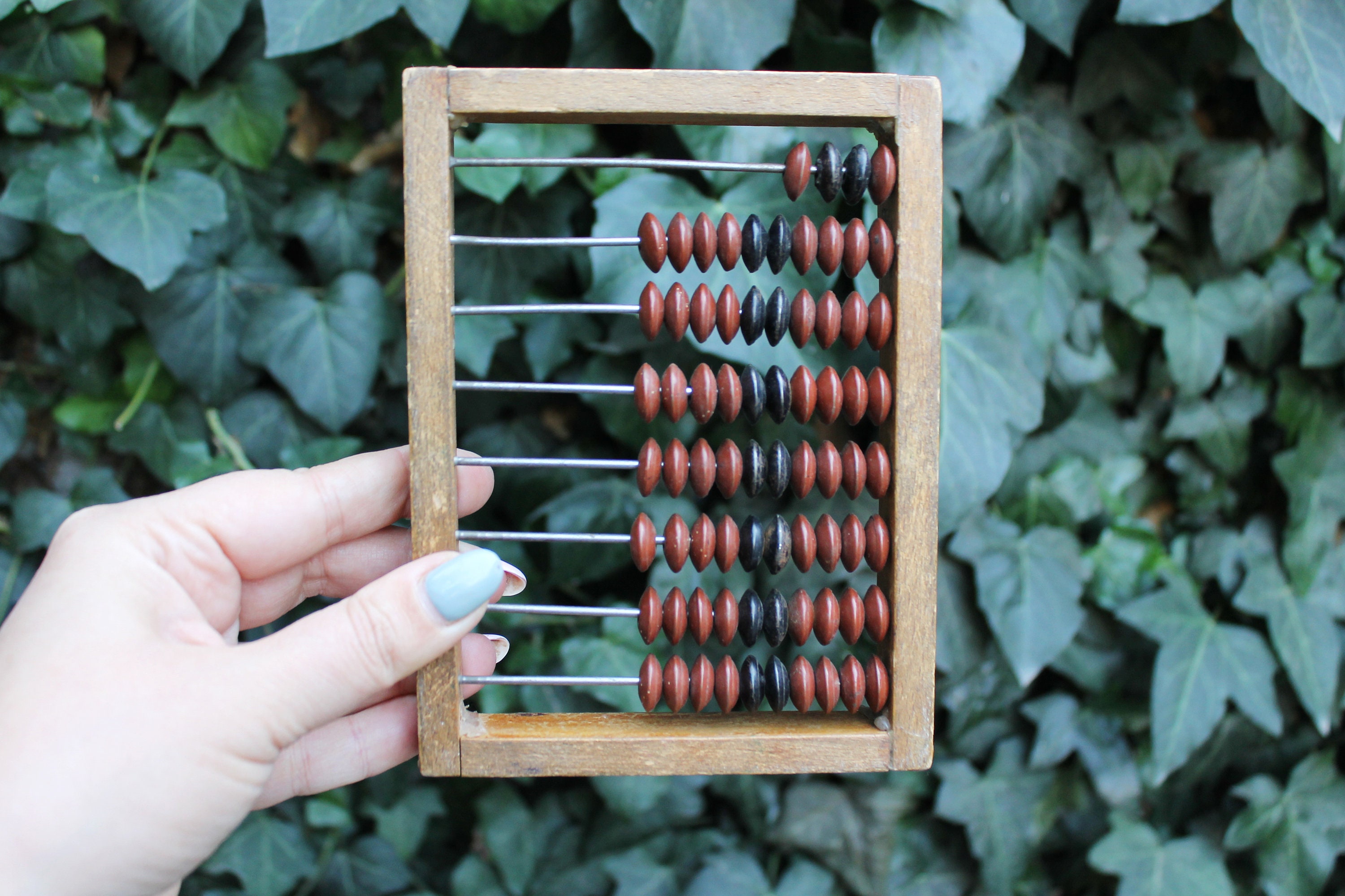 vintage wooden abacus toy vintage wooden abacus toy