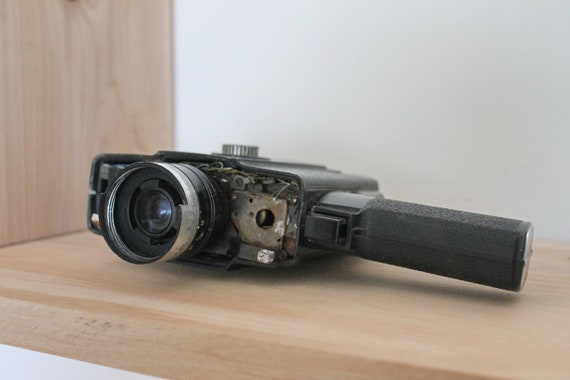 Old Vintage Soviet Movie Camera - LOMO Aurora 219 - 8mm Film Old Vintage Soviet Movie Camera - LOMO Aurora 219 - 8mm Film