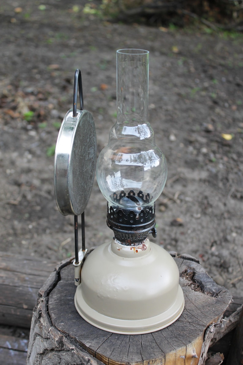 Vintage Oil Lamp Gas Lamp Petrol Lamp USSR Vintage Lamp Kerosene Lamp