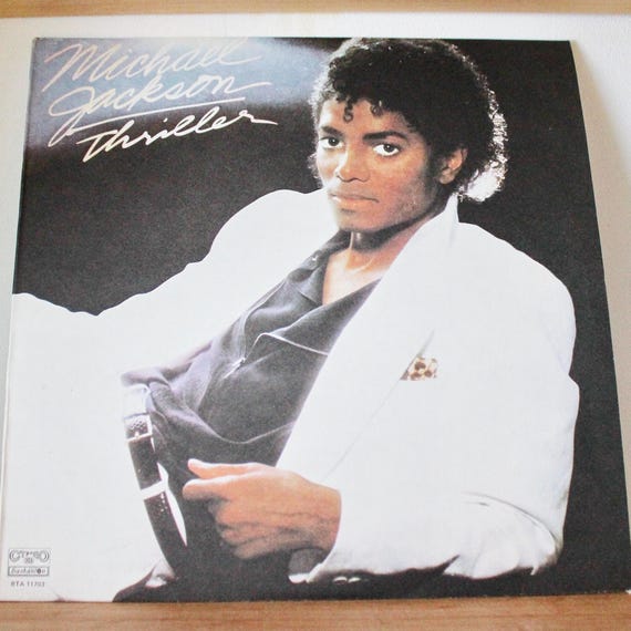 Retro Music Vinyl Plate - Michael Jackson - 