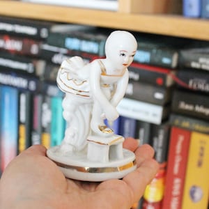 Vintage Porcelain Ballerina Figurine - Porcelain Ballet Dancer Statue - Germany porcelain figurine - vintage decor - Germany vintage - 1970s