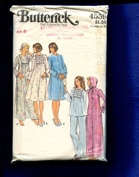 Butterick 4559 Sewing Pattern Women/'s Dress Size 12-14-16 Uncut Factory Folded