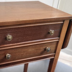 Radio Table Model 1940s Bendix 646-A - Dropleaf Solid Mahogany - Etsy