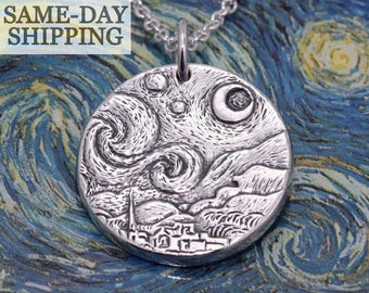 Artisan Necklace ~ Wearable Art Jewelry ~ Unique Jewelry Gifts ~ Artisan Jewelry ~ Unique Gifts for Her ~ Artisan Sterling Silver Necklace