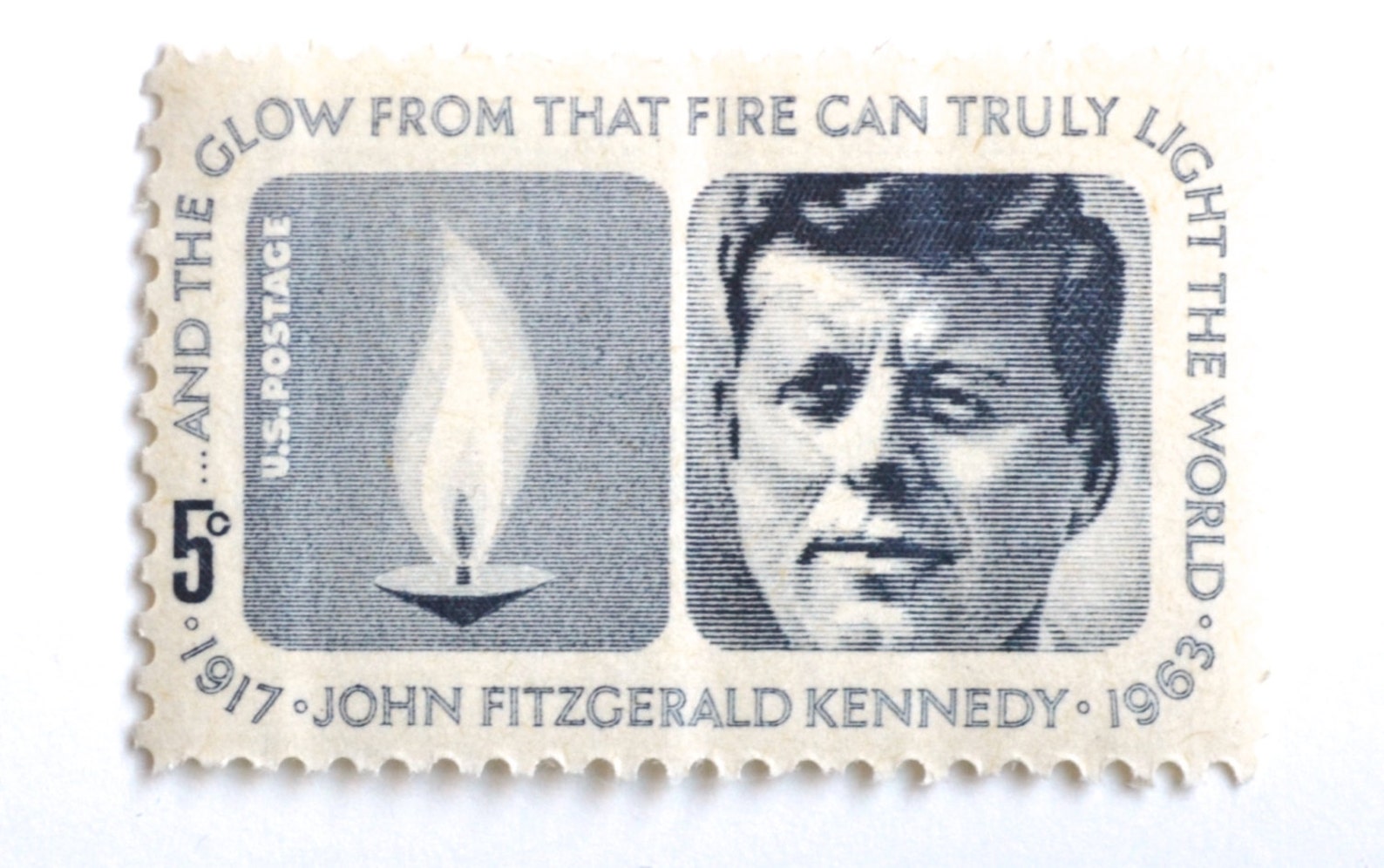 10 JFK Postage Stamps Vintage John F Kennedy Unused Postage | Etsy