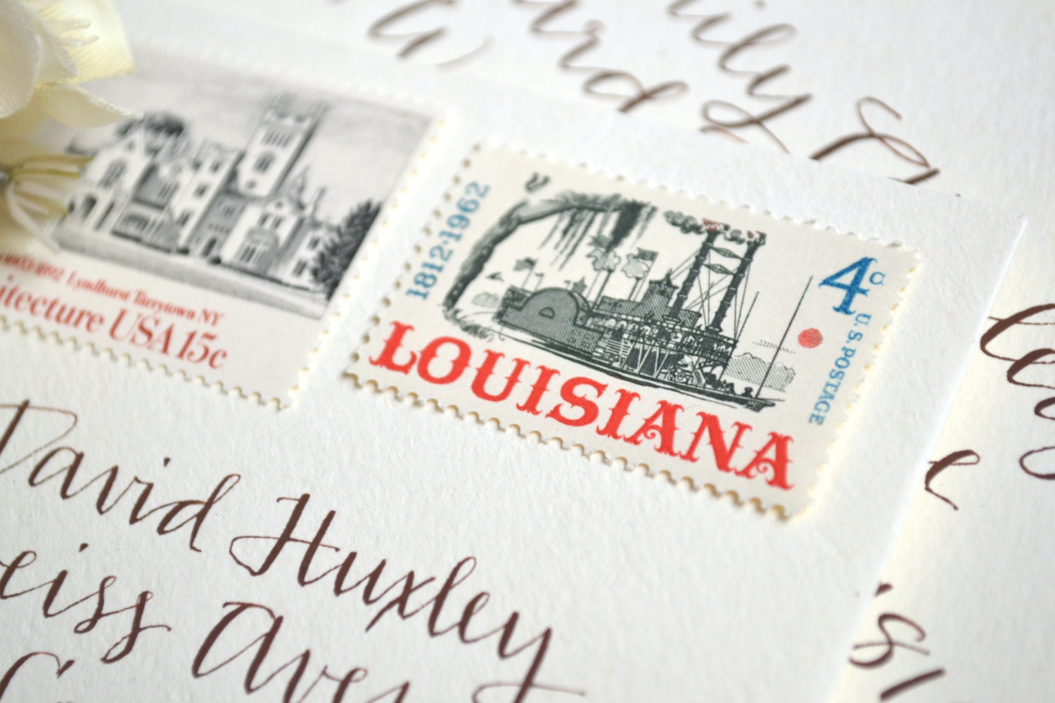 10 Louisiana Stamps Unused Vintage Postage New Orleans River Etsy