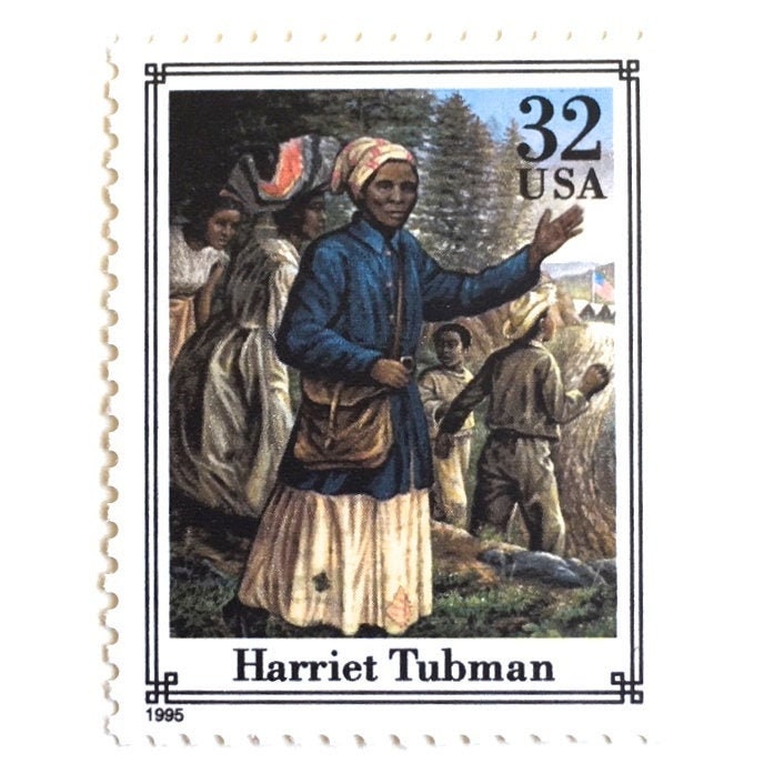 1 Vintage Harriet Tubman Briefmarke Burgerkrieg Ara Etsy