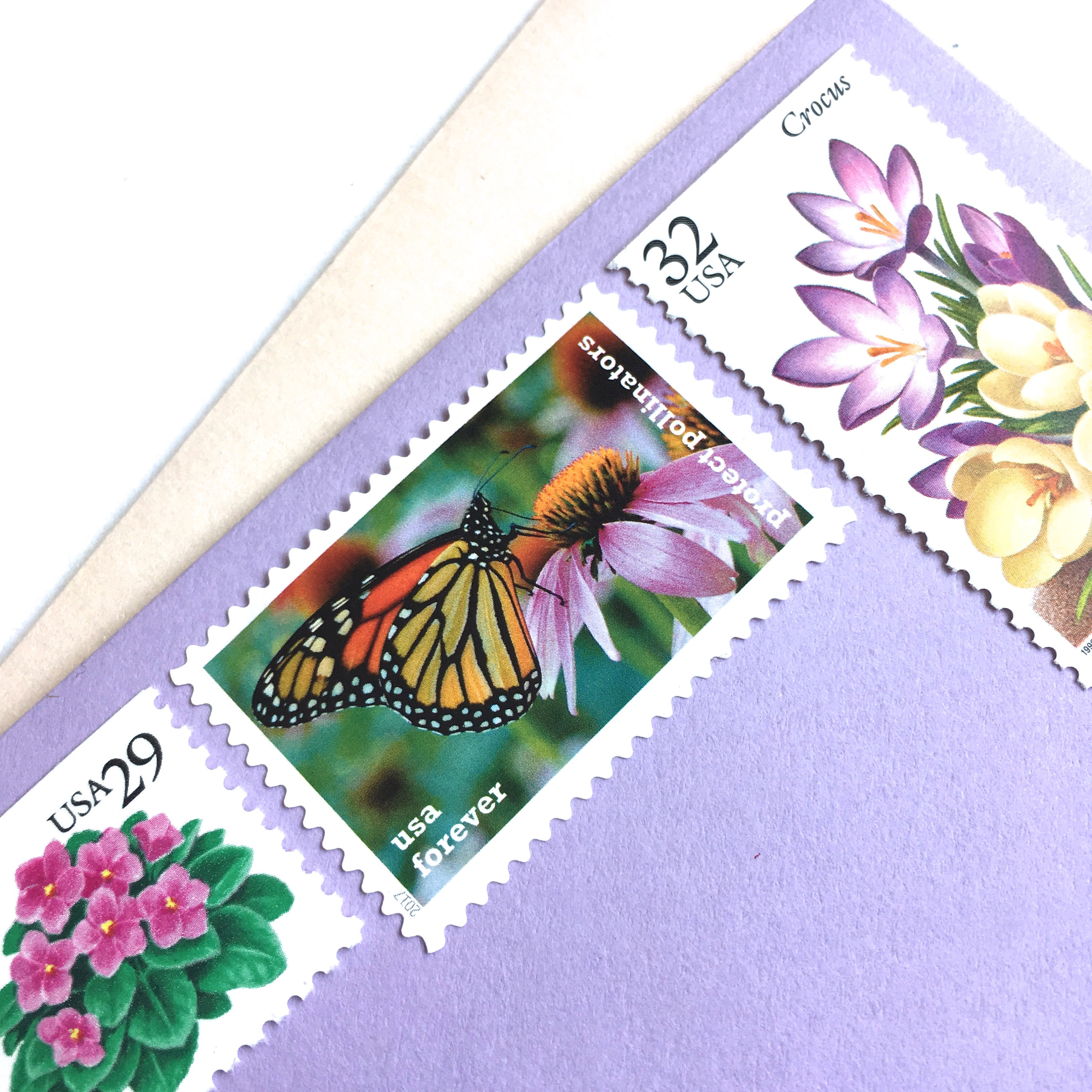 10 Monarch Butterfly Forever Stamps // Monarch Butterfly Etsy