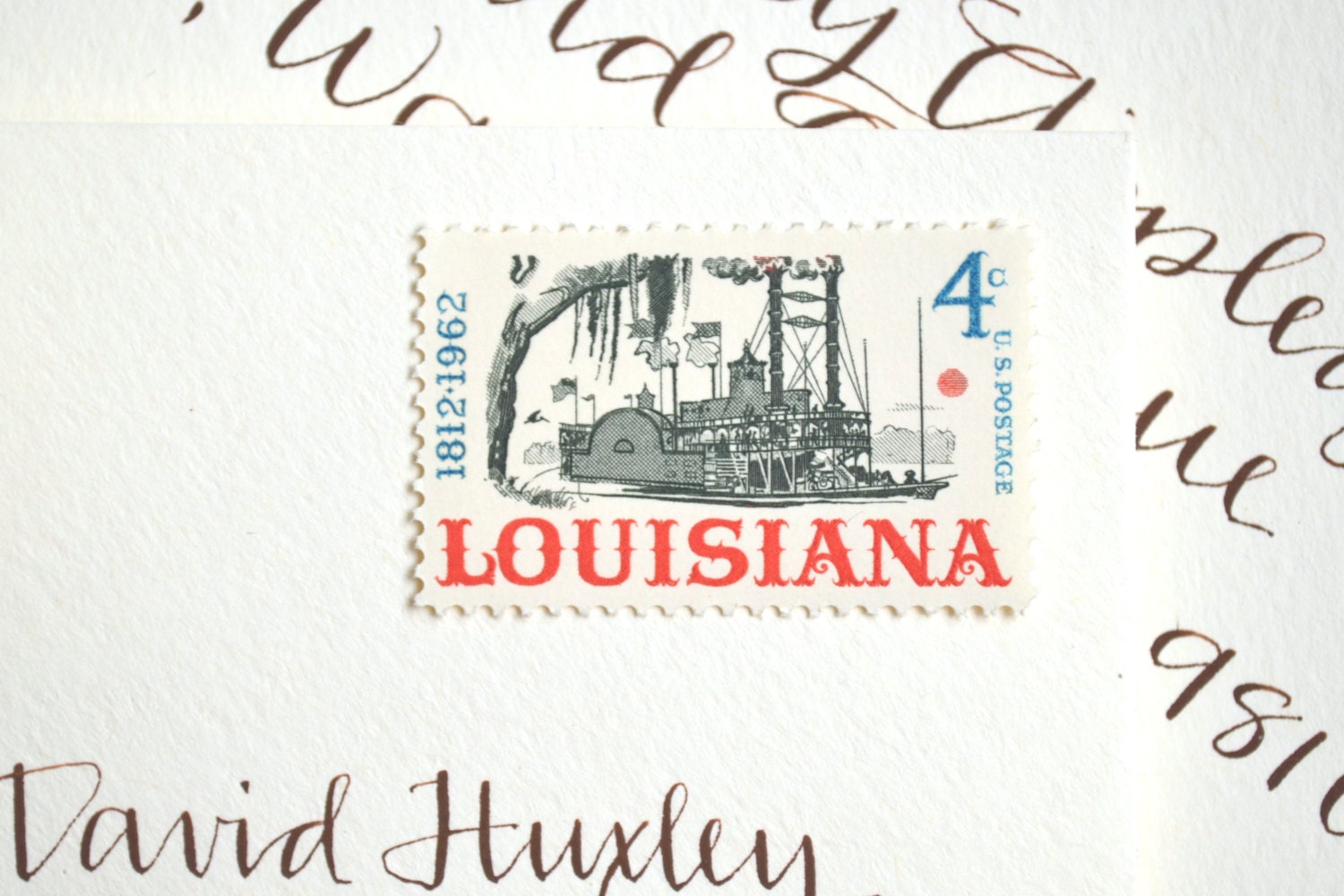 10 Louisiana Stamps Unused Vintage Postage New Orleans River Etsy