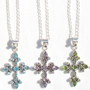 Sterling Cross Pendant on a Sterling Chain