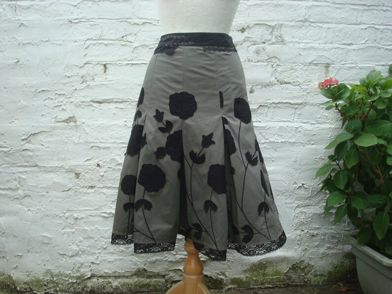 Dark Mori Girl Skirt Upcycled Skirt Woman's Clothing - Etsy