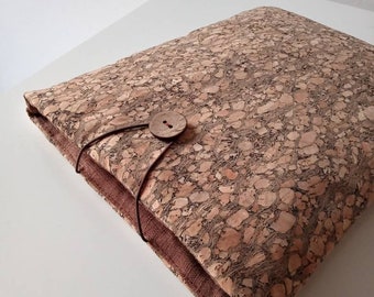 Pochette de livre, Pochette de livre en liège, Sac à livres, Protecteur de livre, Pochette de livre, Rat de bibliothèque, Cadeau livresque, Cadeau pour lui, Fête des pères, Taille Medium UK