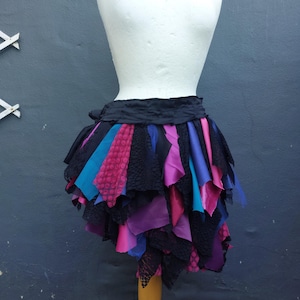 Burlesque Pirate Costume, Boho Clown Gown