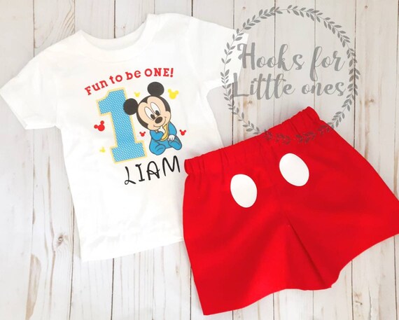 baby mickey mouse shirt