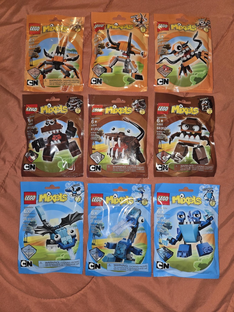 Lego Mixels Series 1-9 Full Set - Unopened and Unused - Etsy