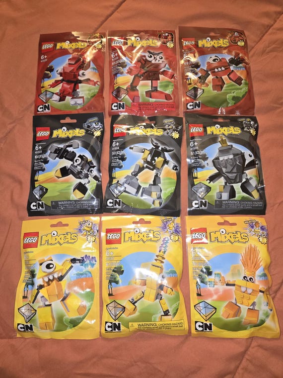 Lego Mixels Series 1-9 Full Set - Unopened and Unused - Etsy