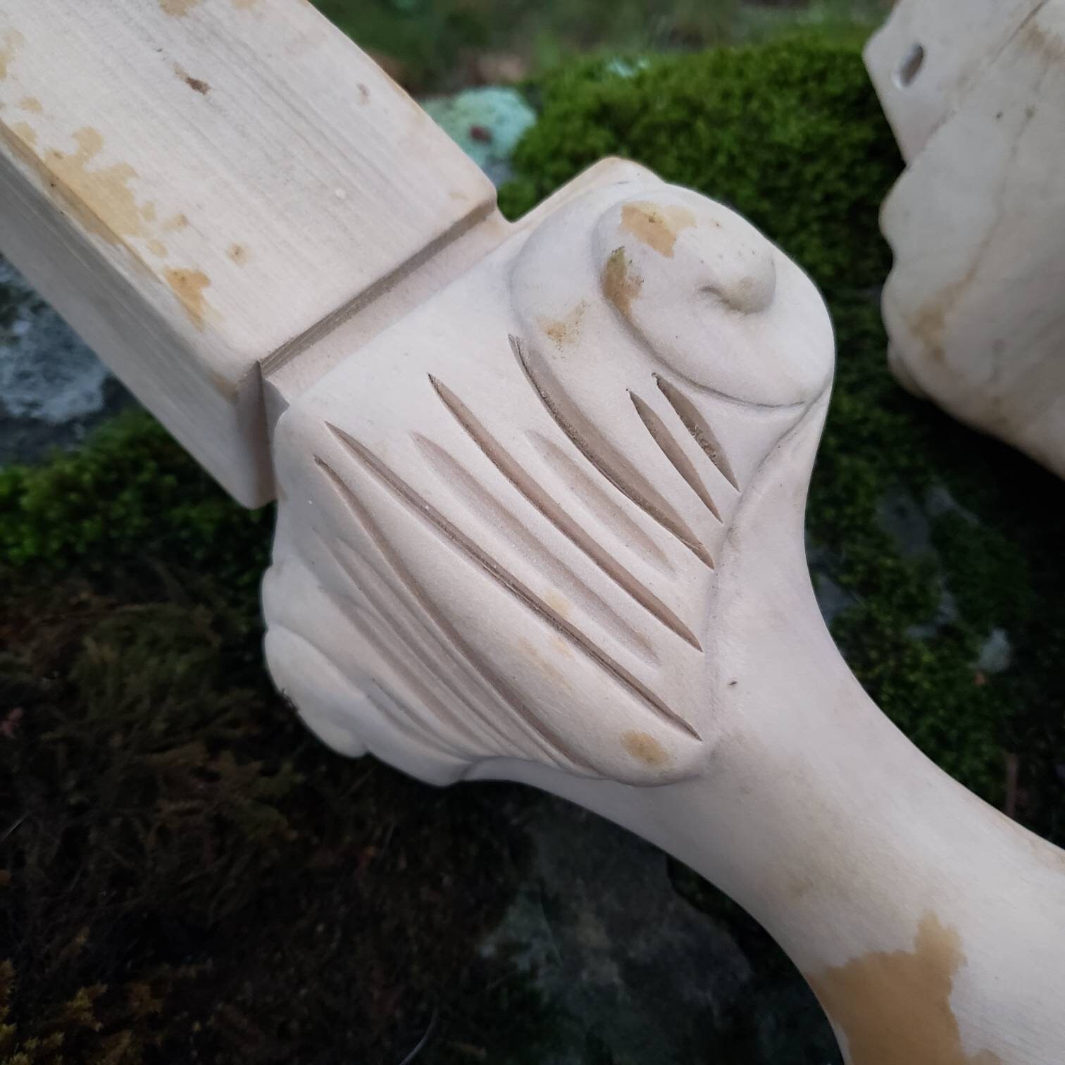 Ball and Claw Leg Set of 2 Style 2 Etsy