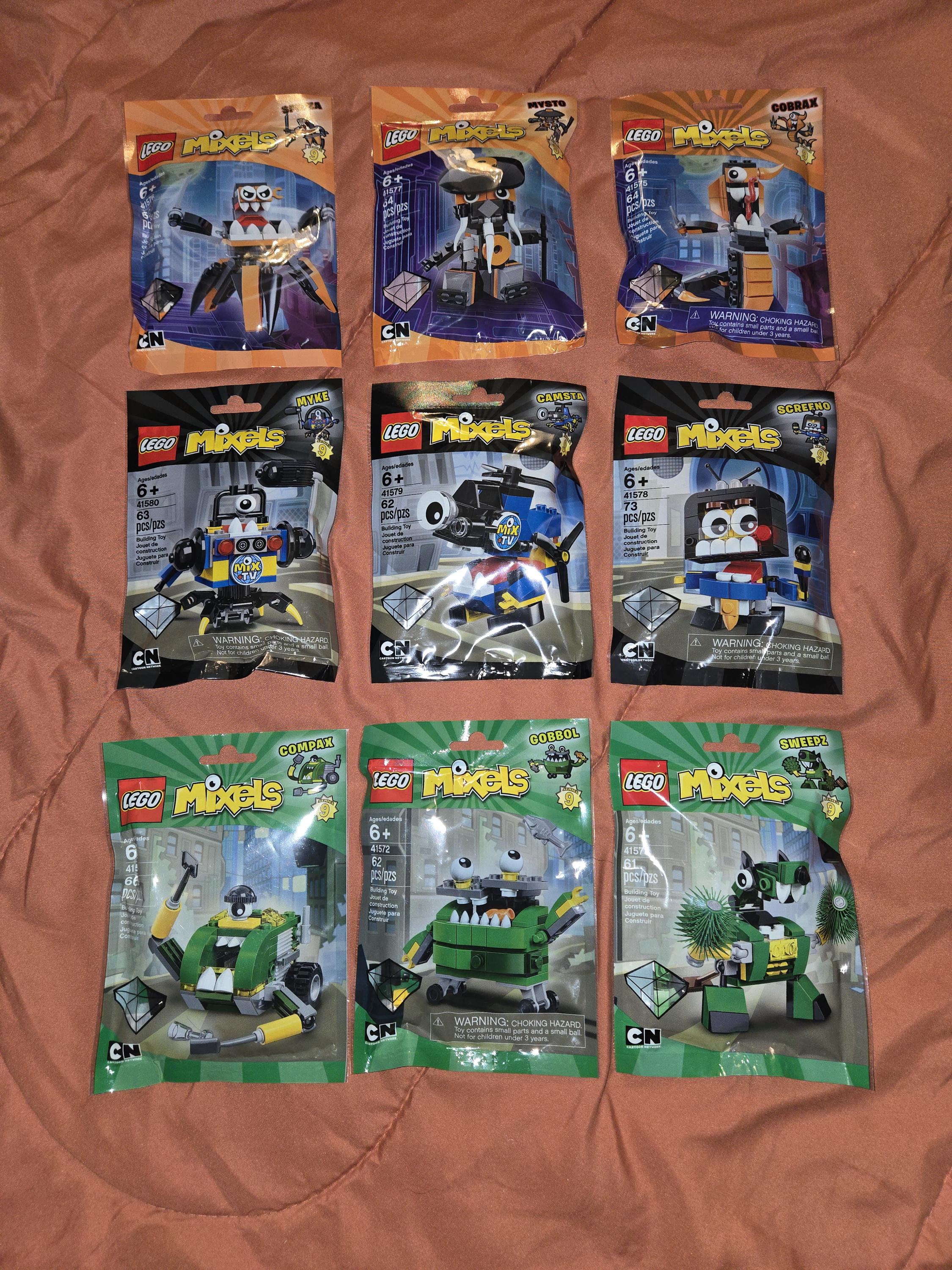 Lego Mixels Series 1-9 Full Set - Unopened and Unused - Etsy