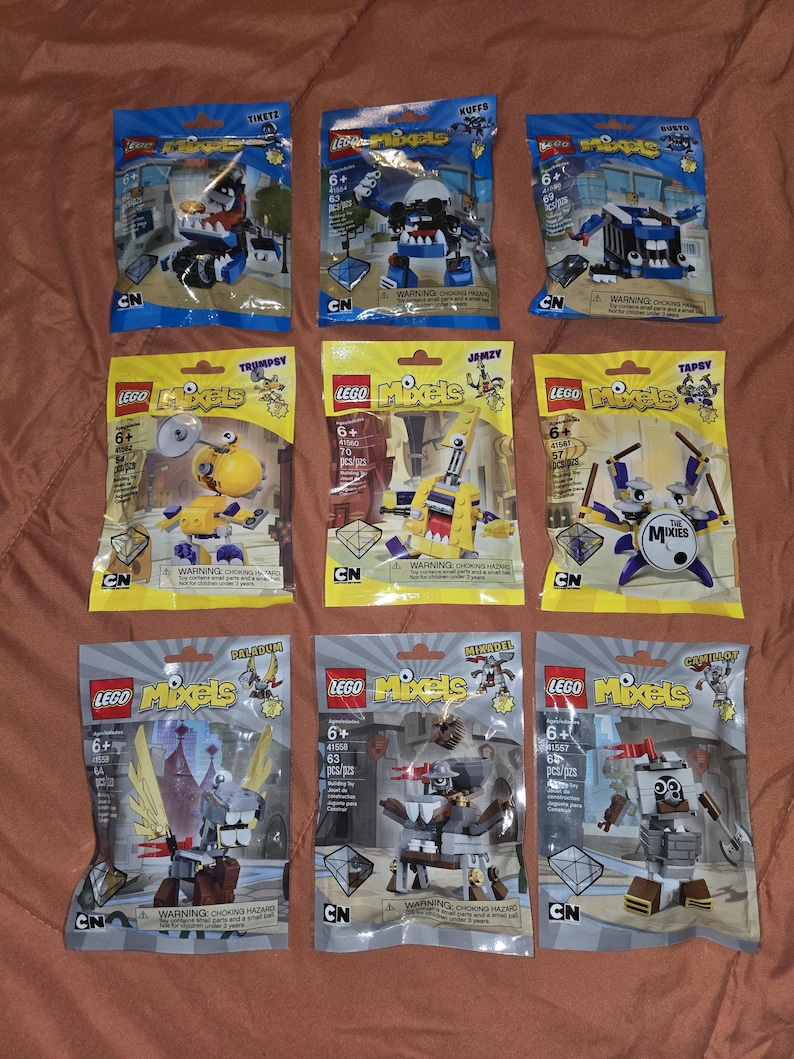Lego Mixels Series 1-9 Full Set - Unopened and Unused - Etsy