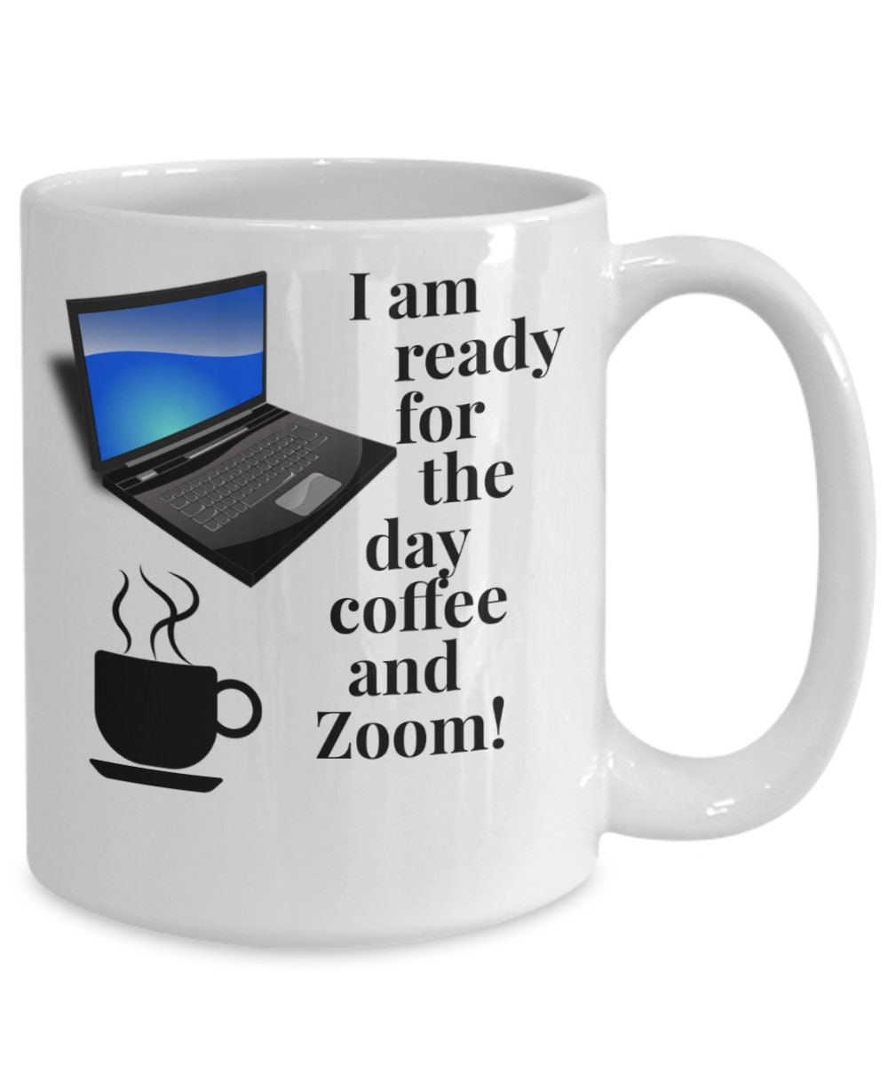 Coffee and Zoom Mug Etsy