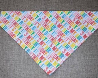 Dog bandana - Birthday