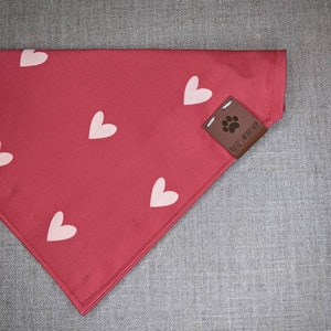 Dog bandana - Hearts